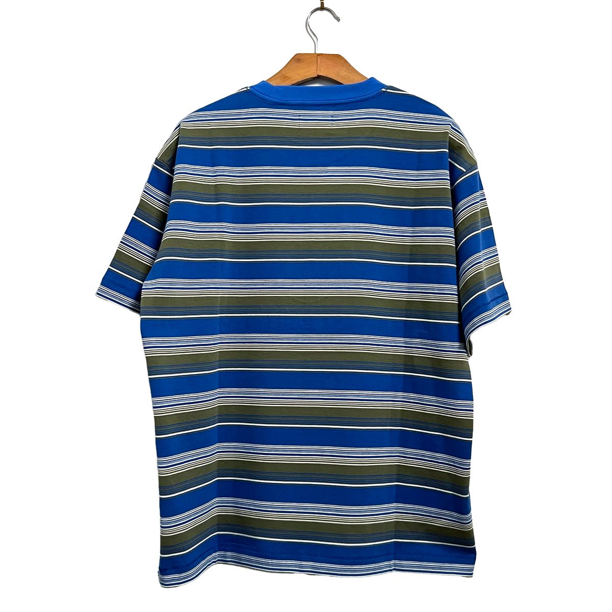 MARKET SMILEY LOCKUP STRIPED T-SHIRT