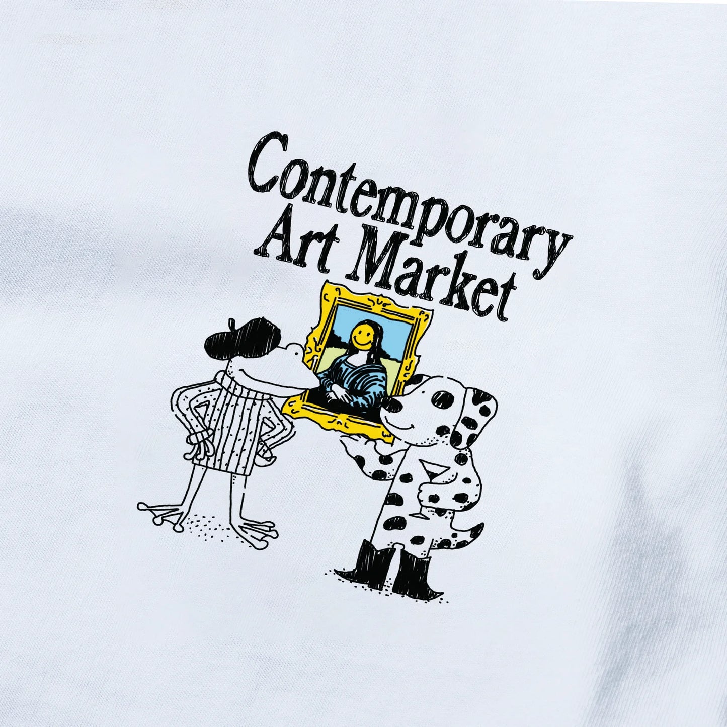 MARKET SMILEY MUSEUM UV T-SHIRT