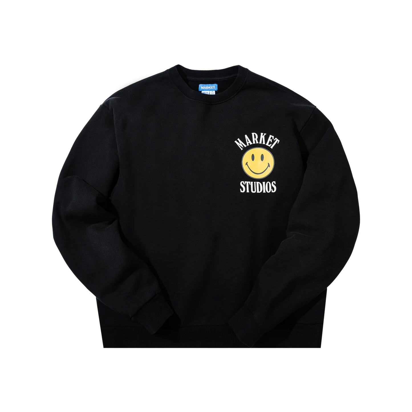 MARKET SMILEY LOCKUP CREWNECK
