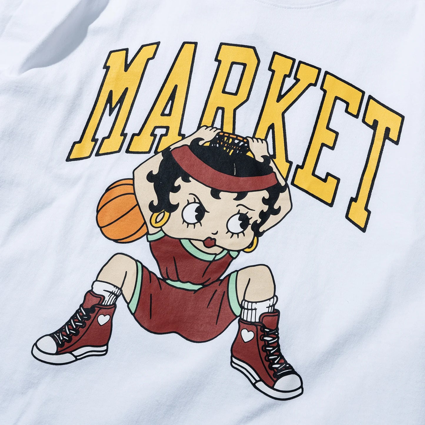 MARKET BETTY BOOP DUNKING T-SHIRT