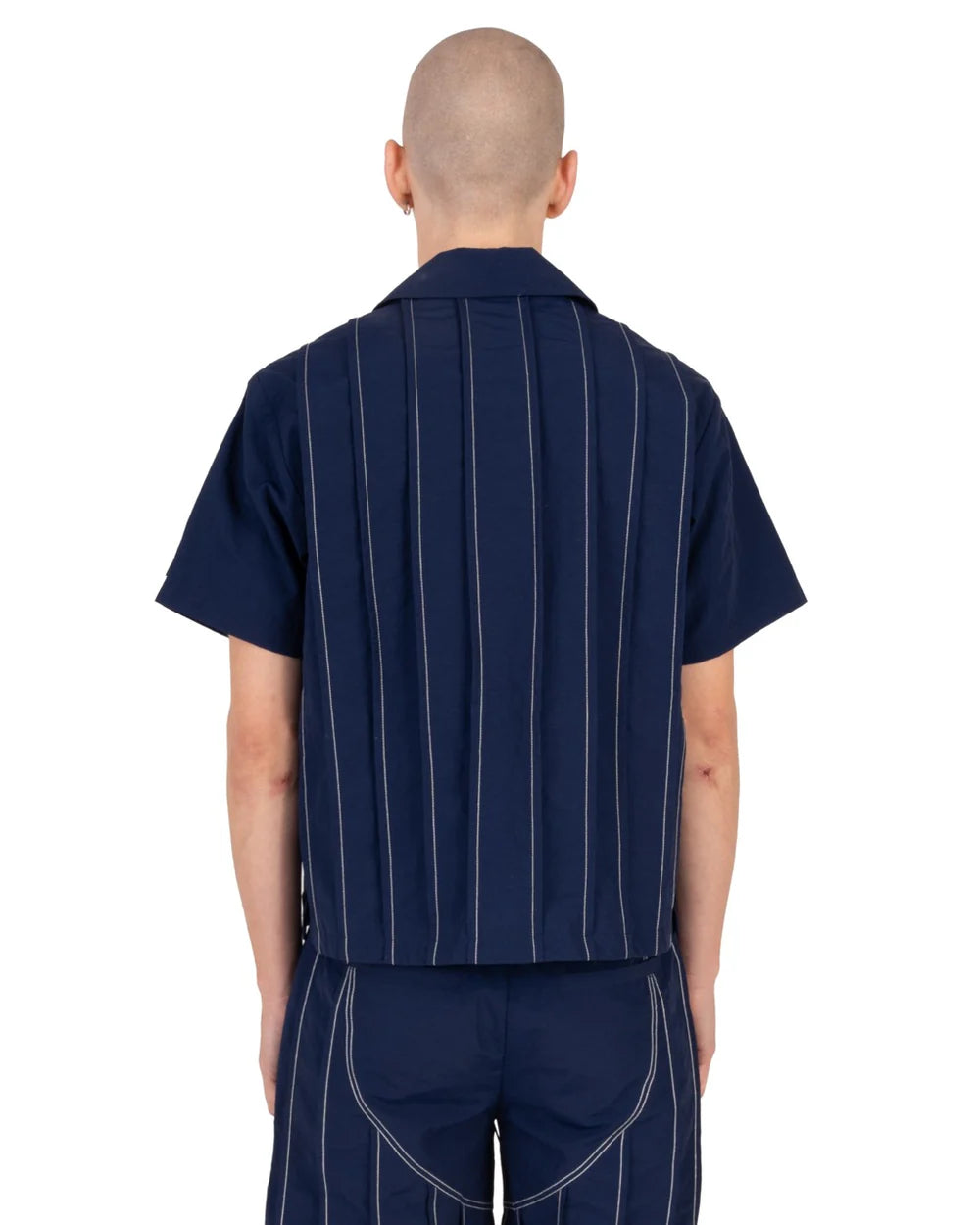 NASH PLEATED SUIT BLUE