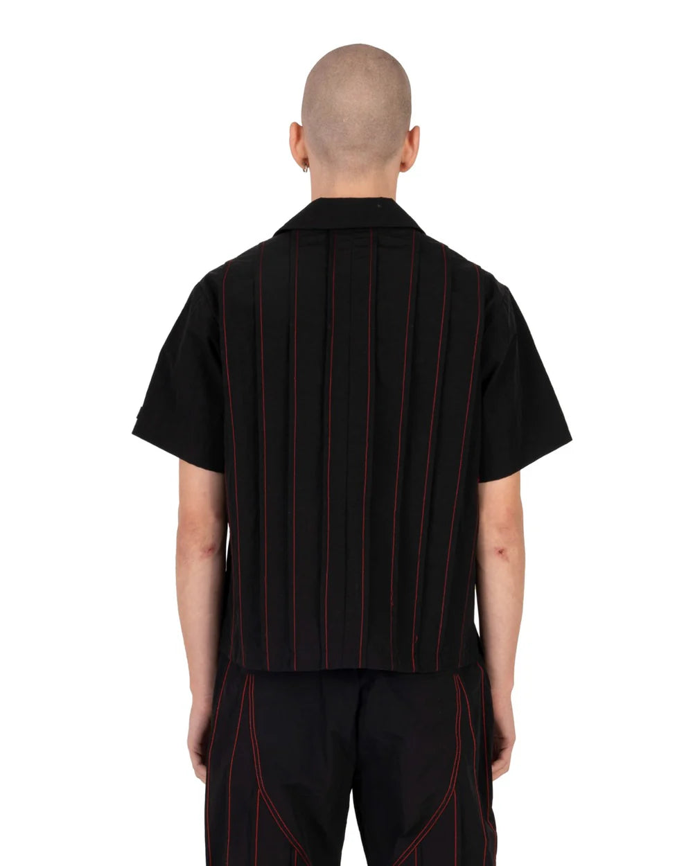 NASH PLEATED SUIT BLACK