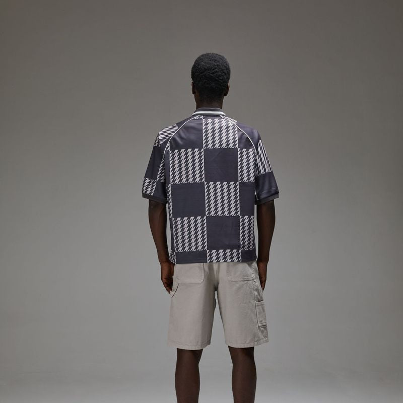 Criminal Damage CHECKERBOARD POLO SHIRT