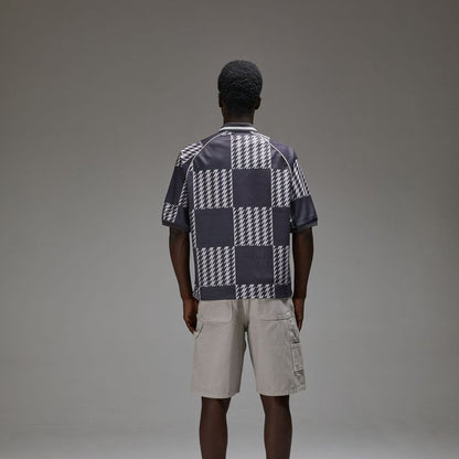 Criminal Damage CHECKERBOARD POLO SHIRT