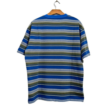 MARKET SMILEY LOCKUP STRIPED T-SHIRT