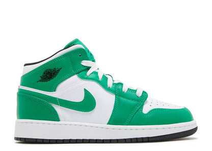 Jordan 1 Mid Lucky Green