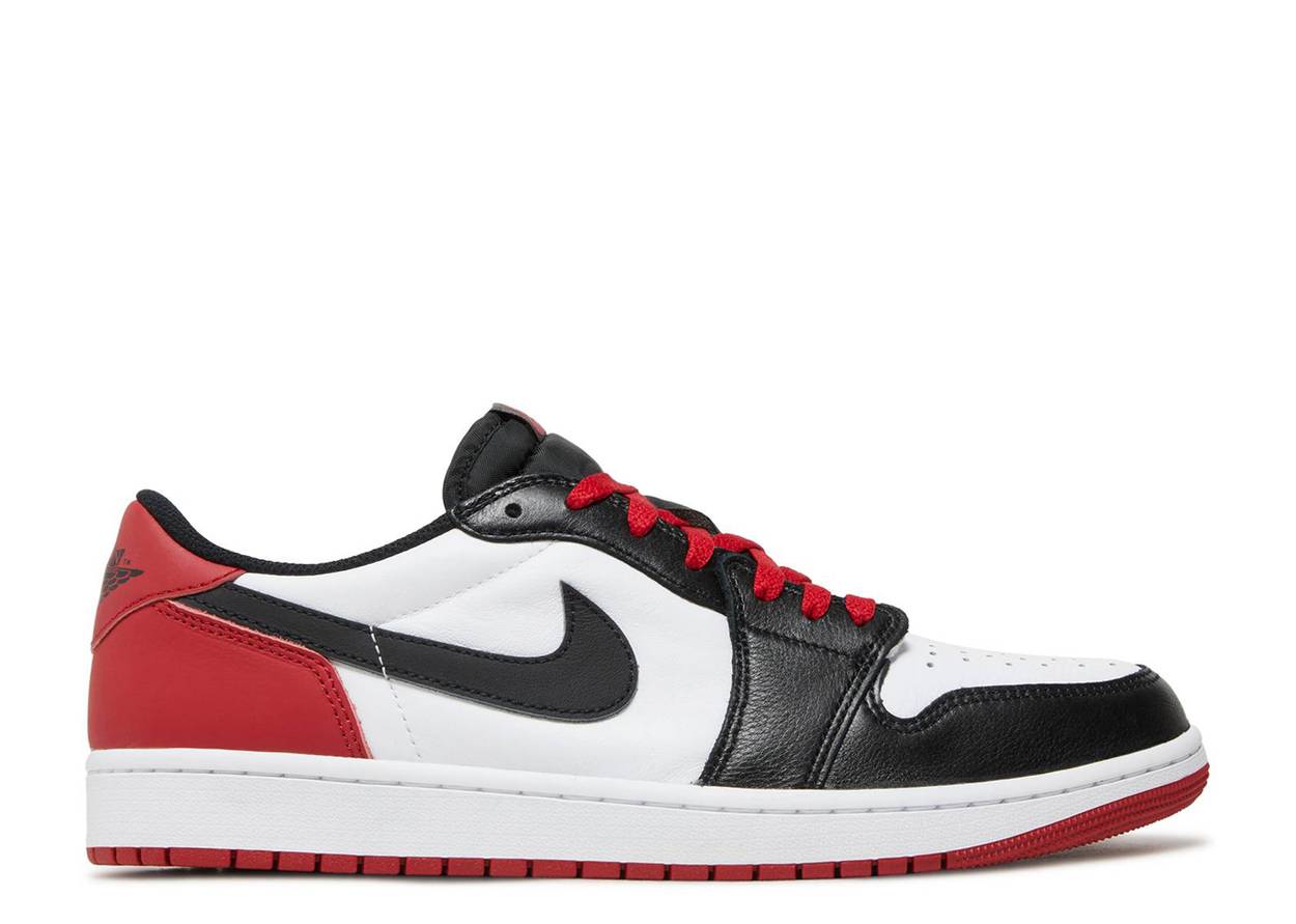 Jordan 1 Low Black Toe