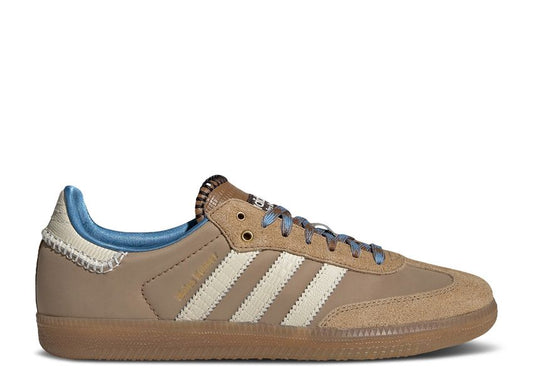 Wales Bonner X Samba Nylon Desert White