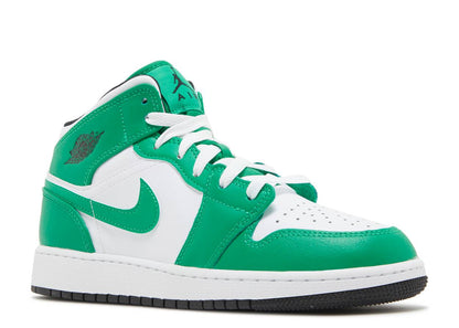 Jordan 1 Mid Lucky Green