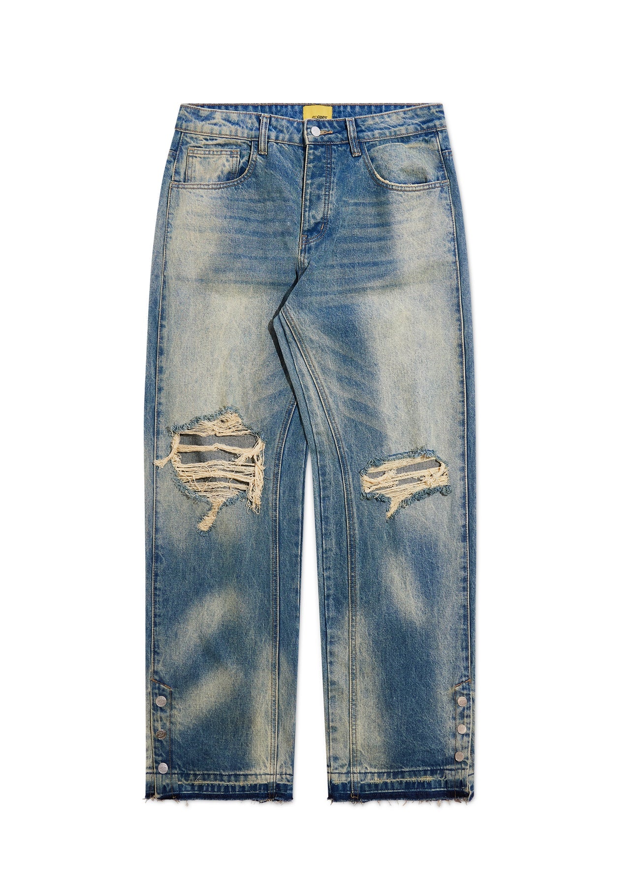 Diet Denim - Distressed Washed Indigo