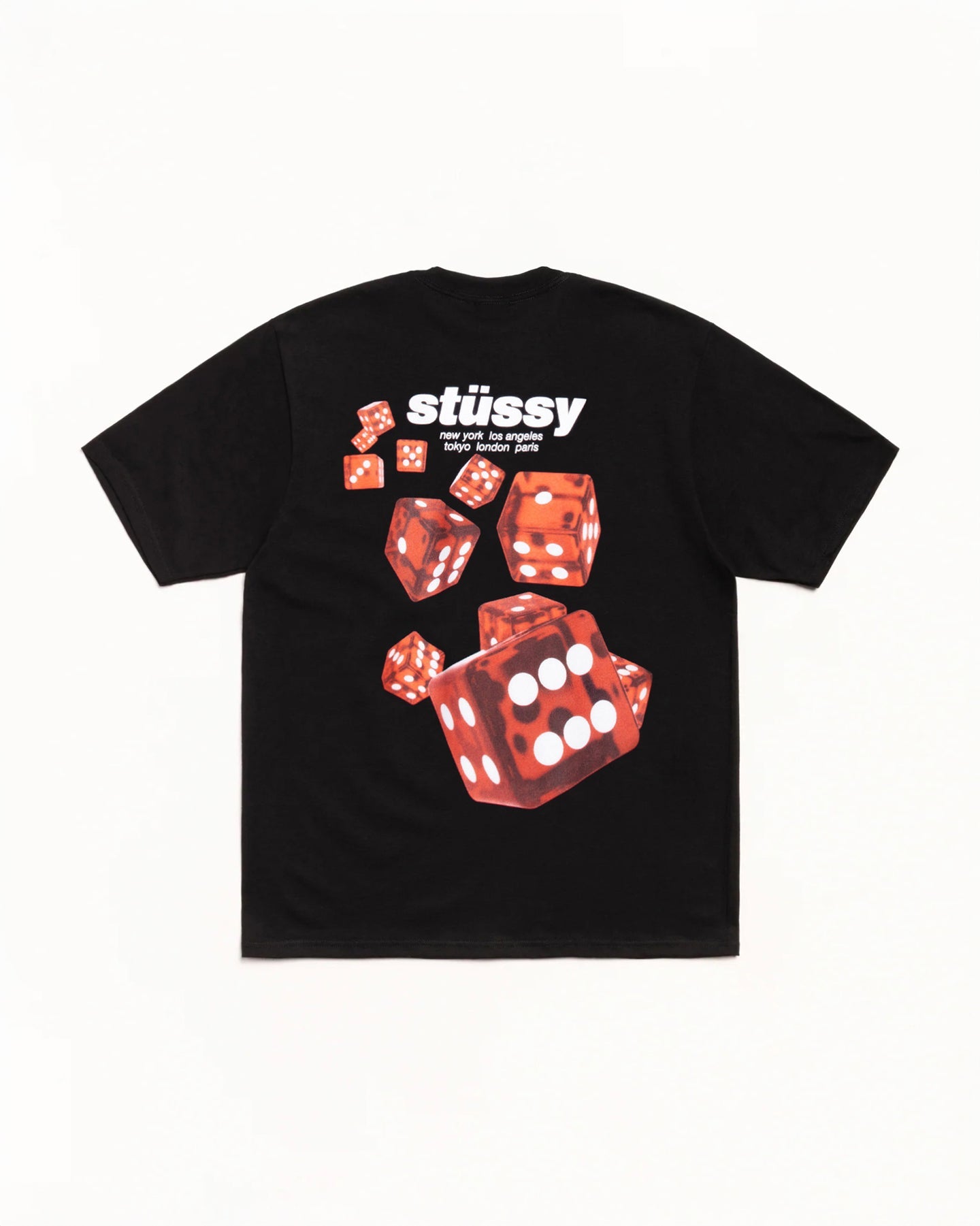 Stussy T-Shirt black dice