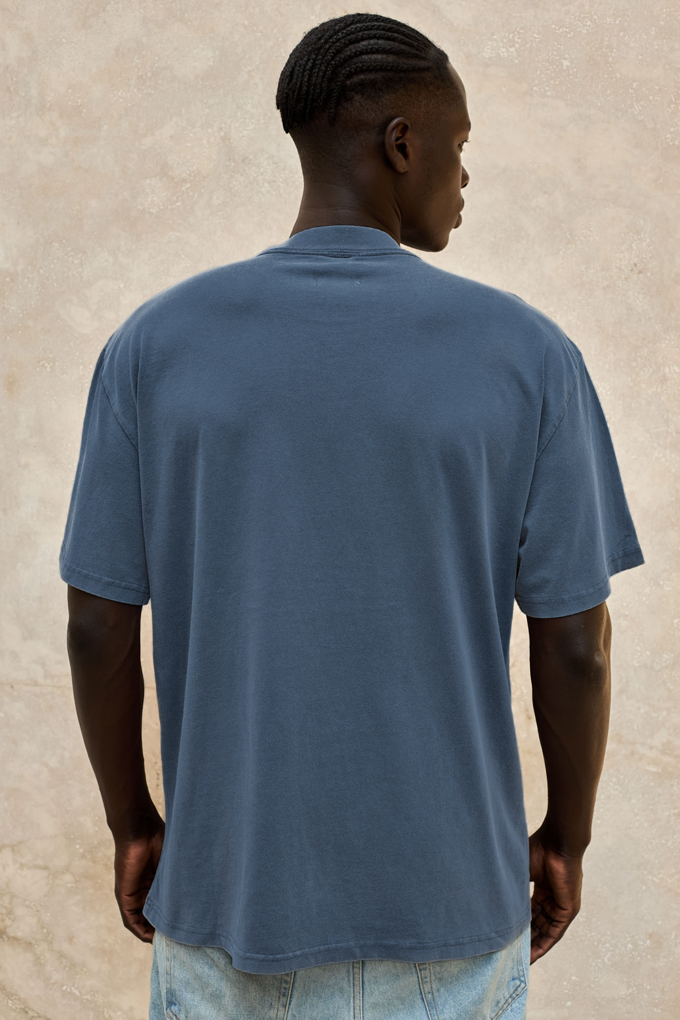 Bruno Tee Faded Blue