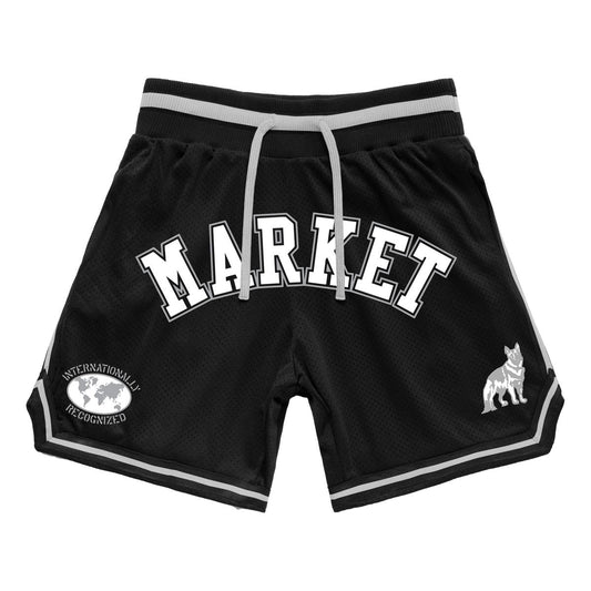 MARKET  game black SHORTS