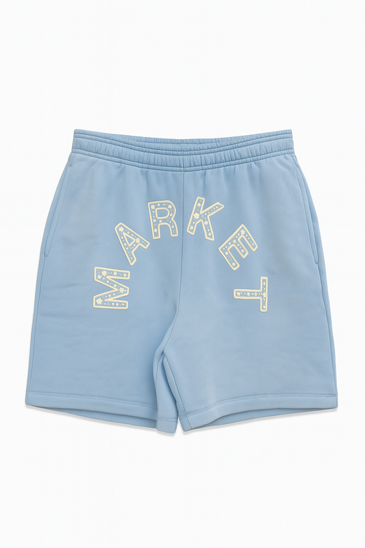 MARKET light blue SHORTS