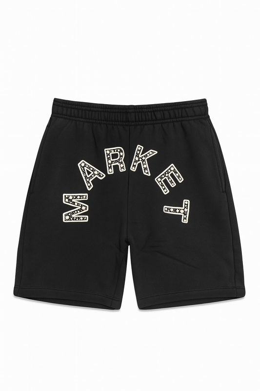 MARKET black  SHORTS