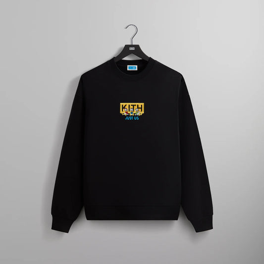 Kith x disney crewneck black