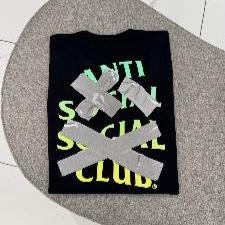 Anti Social Social Club Tape Black Tee