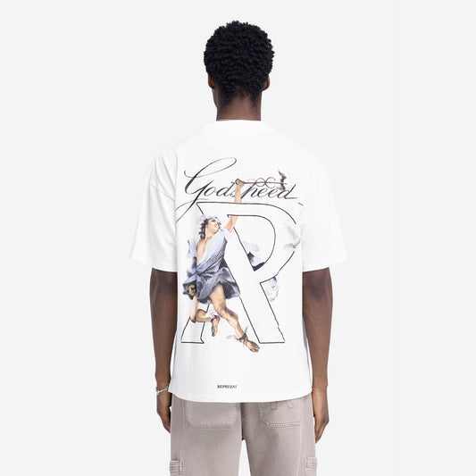 Represent Hermes T-shirt Flat White