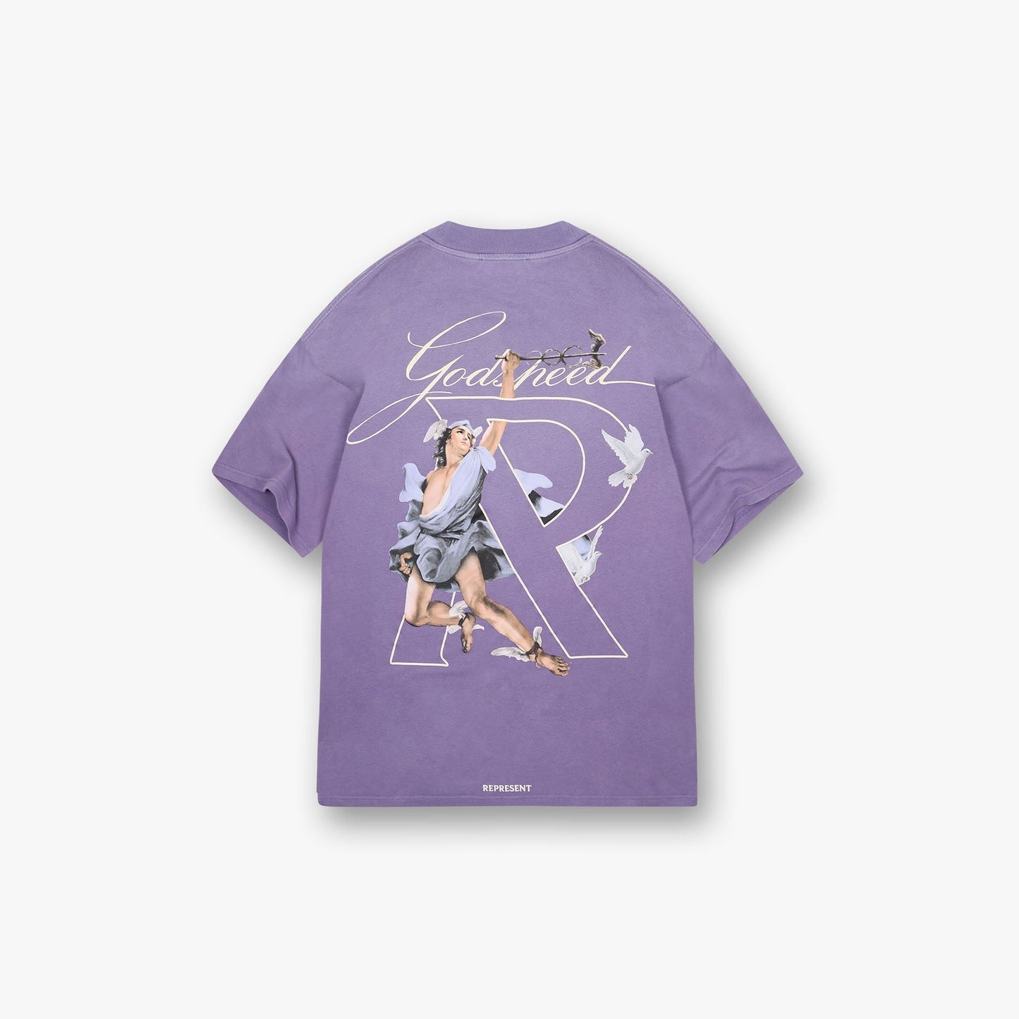 Represent Hermes T-shirt Purple