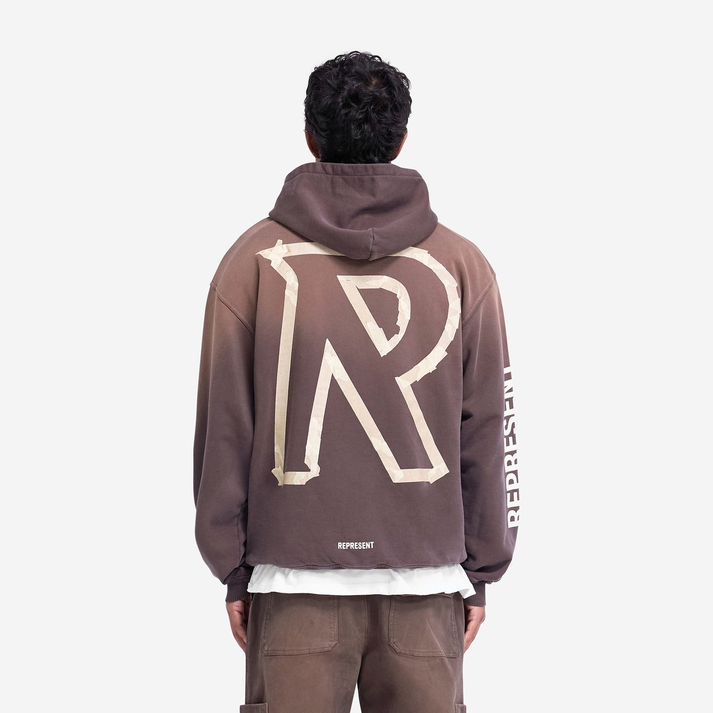 Represent Masking Tape Initial Hoodie