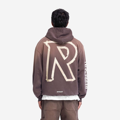 Represent Masking Tape Initial Hoodie