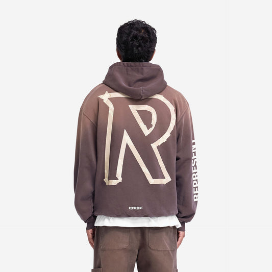 Represent Masking Tape Initial Hoodie