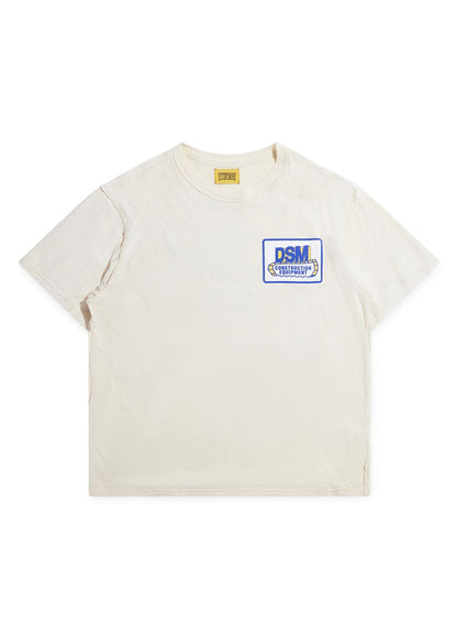 Construction Tee - Antique White