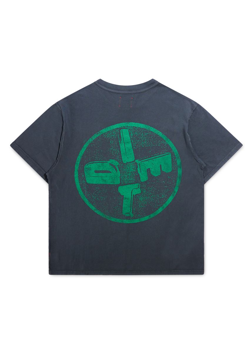 LA Tee - Vintage Black/Green