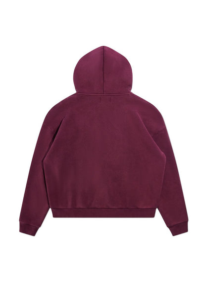 Bolt Full Zip - Maroon