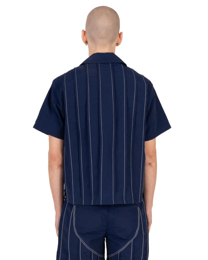 NASH PLEATED SUIT BLUE