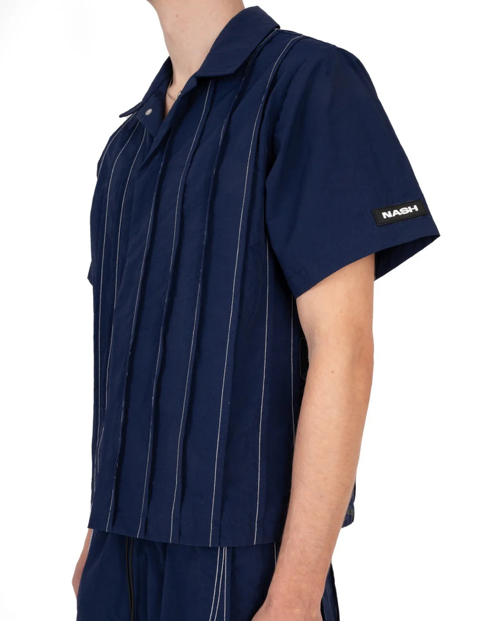 NASH PLEATED SUIT BLUE
