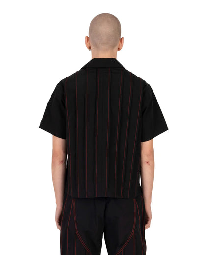 NASH PLEATED SUIT BLACK