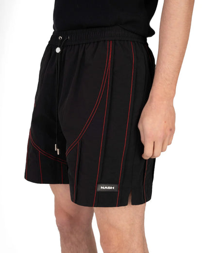 NASH PLEATED SUIT BLACK