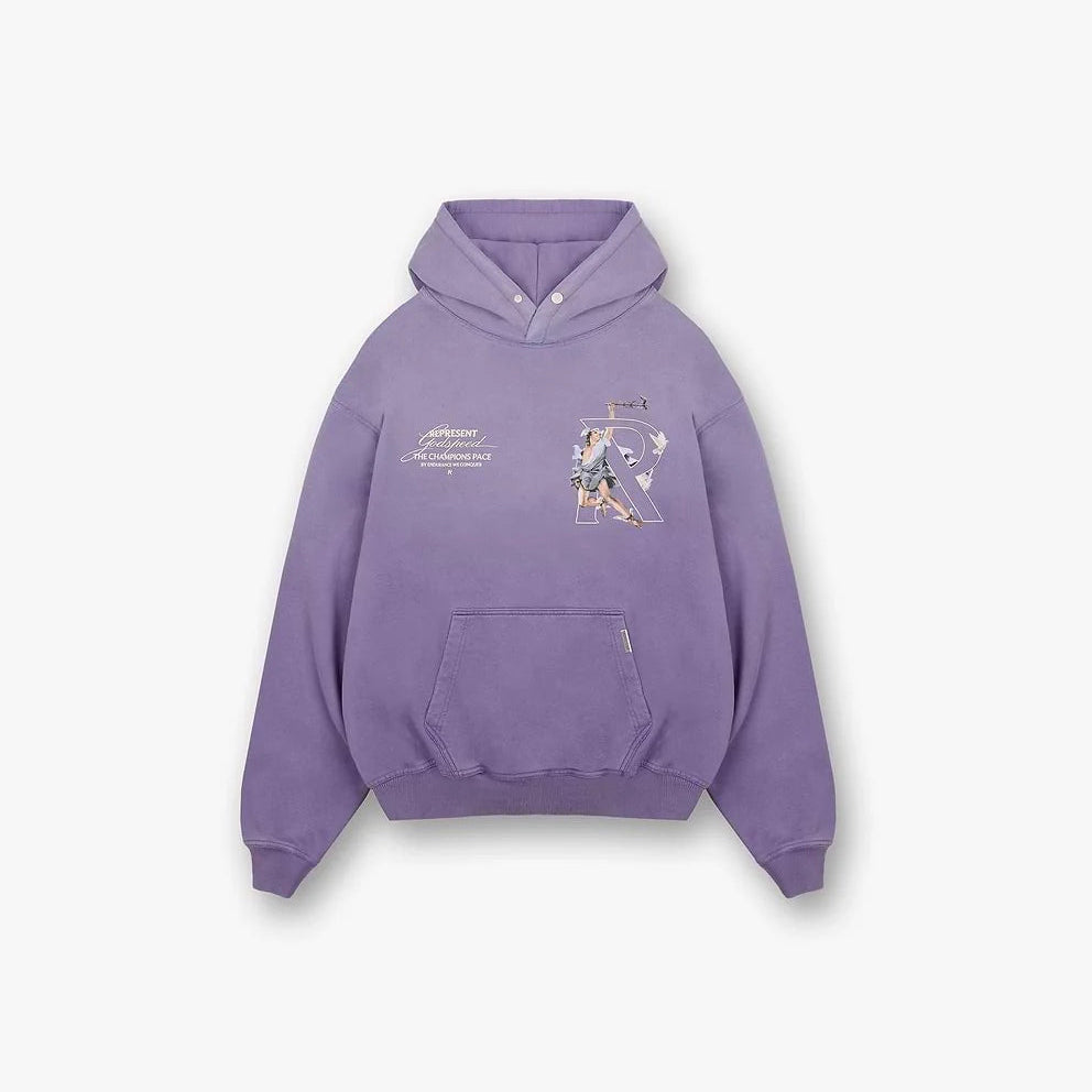 Represent Hermes Hoodie Purple